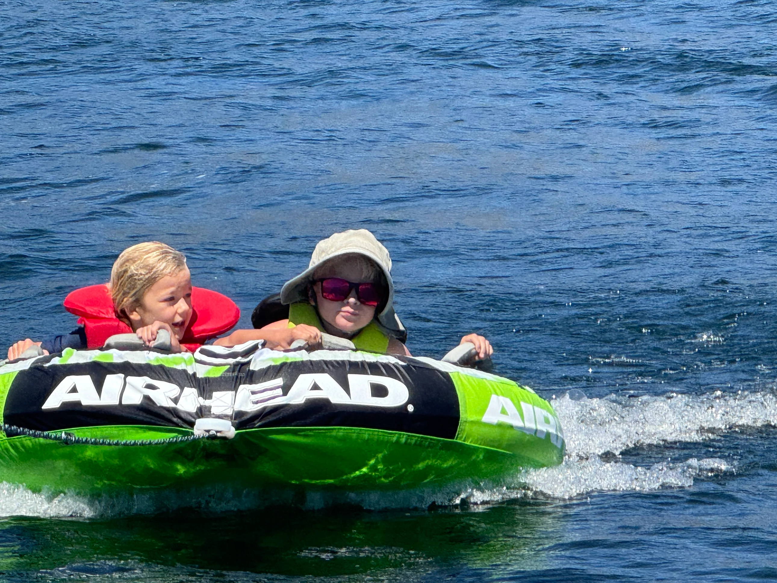 Tubing adventures with Skaha boat rentals and Penticton boat rental services